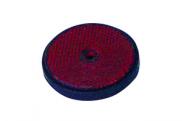 RED REFLEX REFLECTOR WITH SCREW 60 MM