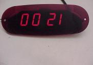 DIGITAL CLOCK ROUND TYPE EMBEDABLE 24V