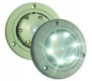 INTERIOR FOCUS LED 90 MM FITTED WHITE/BLUE